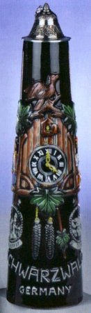 2L Cuckoo Clock German Jug